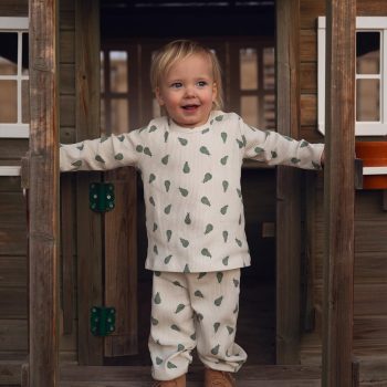 Pear Shaped Long Sleeve T-Shirt and Pants Set