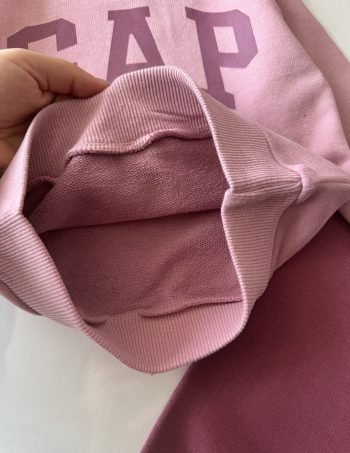 Logo Bear Printed Tracksuit - Dusty Pink