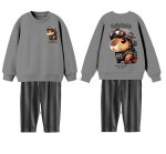 Striped Character Set - Gray