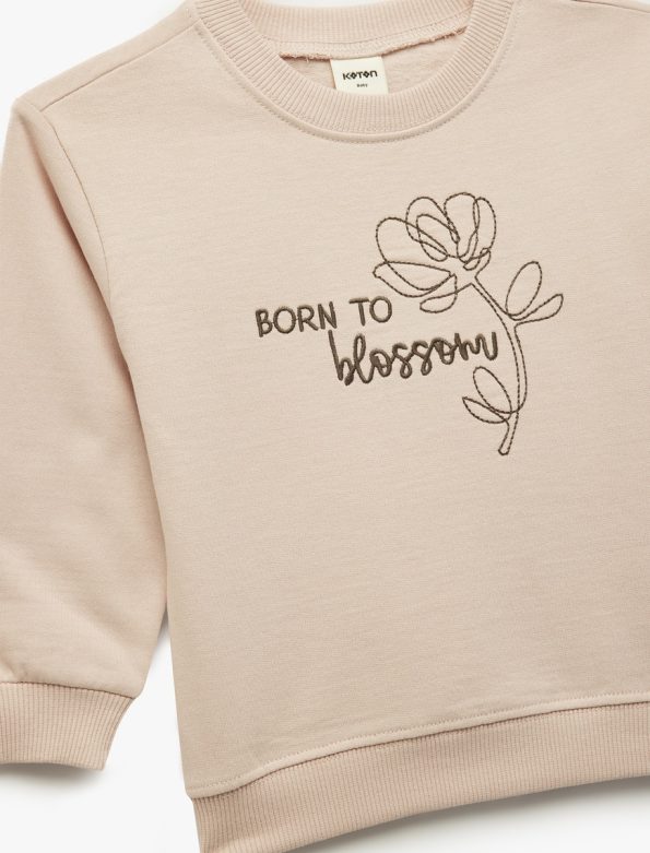 Baby Girl Cotton Sweatshirt