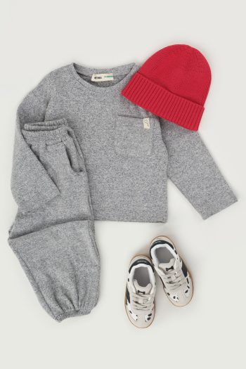 Basic Knitted Set Grey