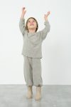 Basic Knit Set in Khaki