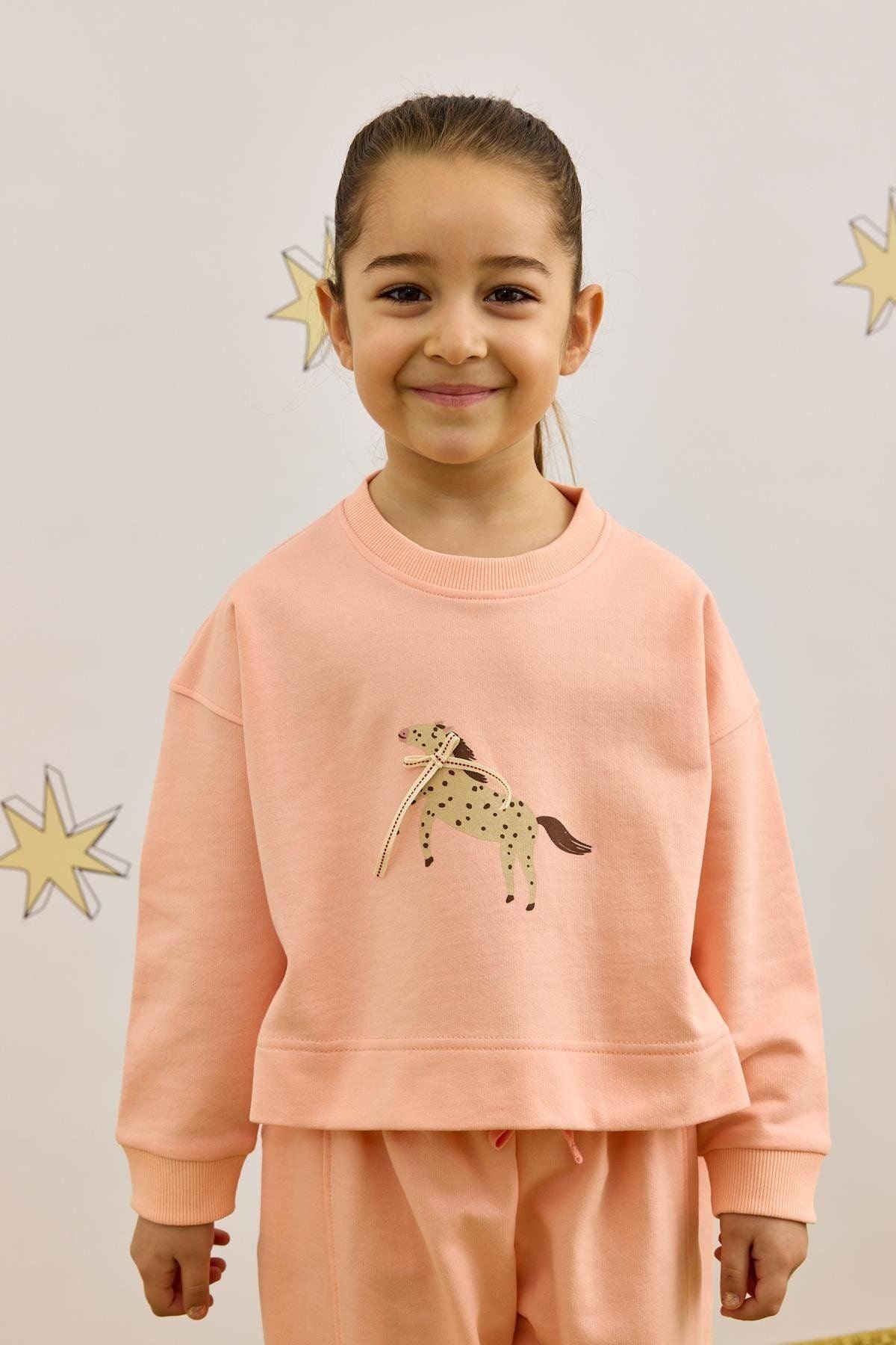 baskili-sweatshirt-takim-pembe-9643.jpg Printed Sweatshirt Set Pink