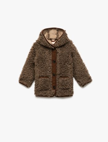 Baby Girl Hooded Coat