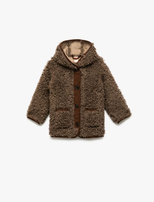 Baby Girl Hooded Coat