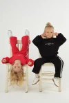 Dad-Mom Sweatshirt Black