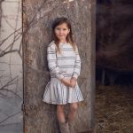 Vertical Flower Dress
