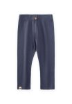 Ribbed Leggings for Ages 0-5 in Navy Blue