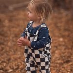 Gray No Bad Days Overalls
