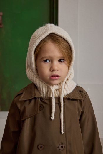 Cord Child Snow Hat Stone