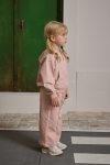 Hooded Basic Tracksuit Set Pink