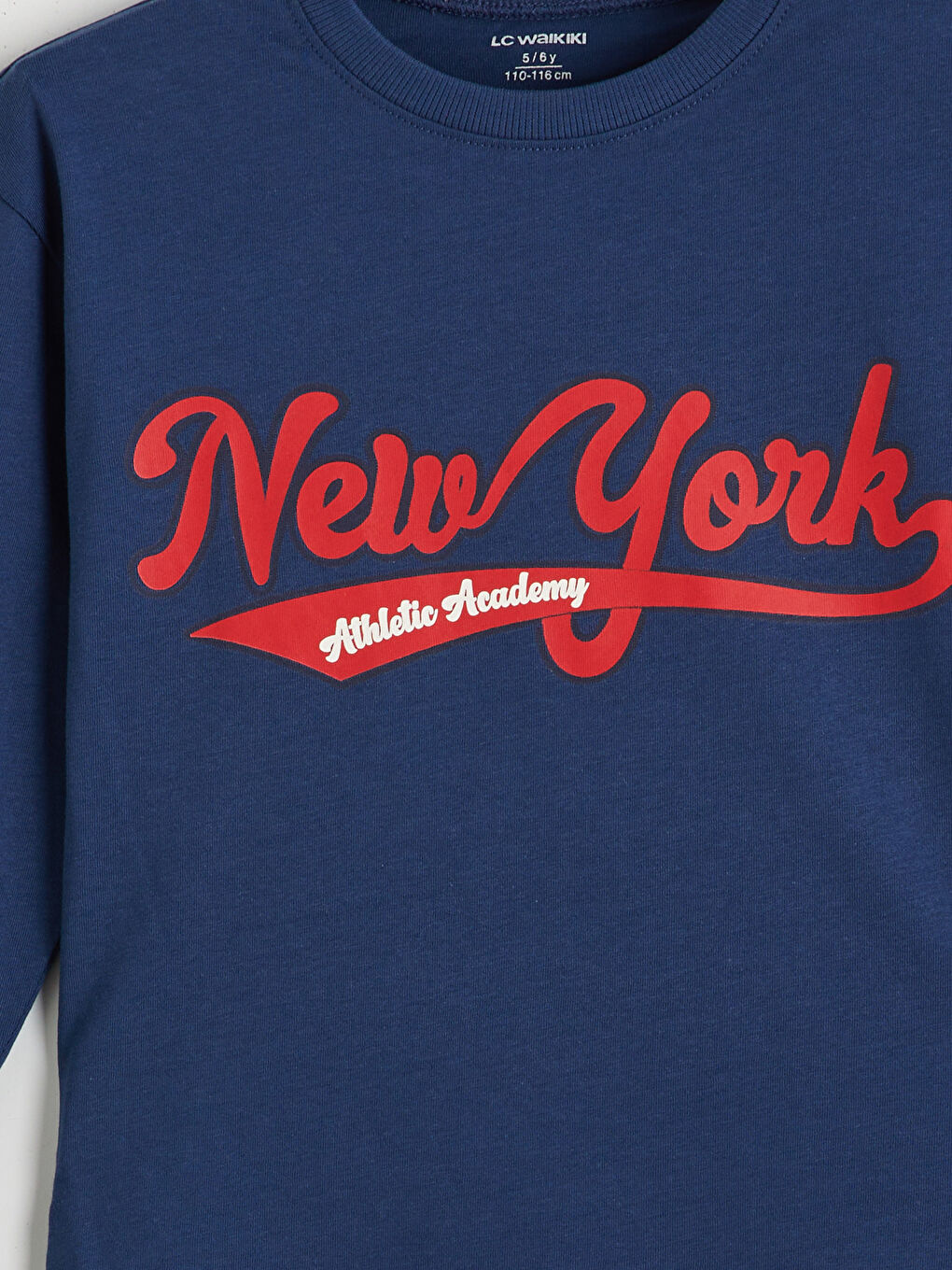 l_20252-w50985z1-hsd_a1.jpg LCW Kids Indigo Crew Neck New York Printed Boys T-Shirt