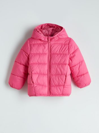 LCW Kids Pink Hooded Puffer Jacket for Girls