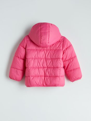 LCW Kids Pink Hooded Puffer Jacket for Girls