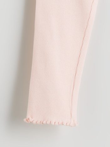 LCW Baby Pink Elastic Waist Girl Leggings