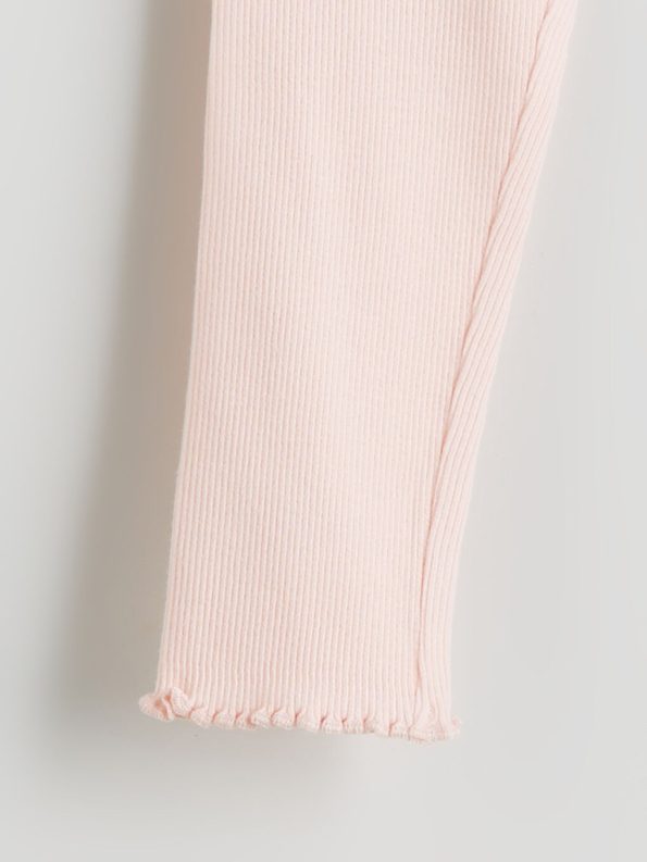 LCW Baby Pink Elastic Waist Girl Leggings