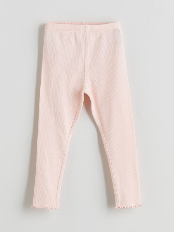 LCW Baby Pink Elastic Waist Girl Leggings