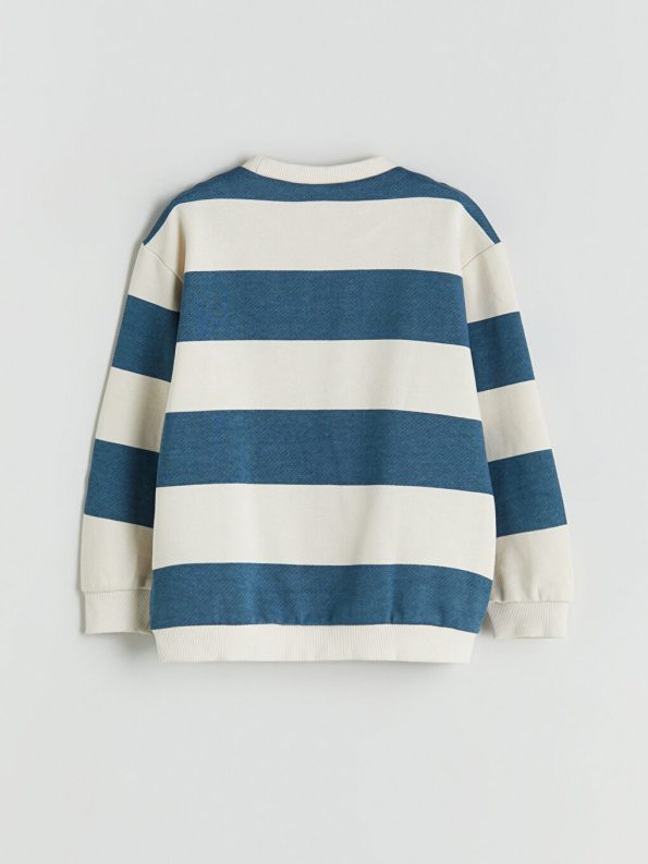 LCW Baby Beige Crew Neck Boys' Outfit
