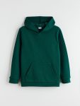 LCW Kids Green Hooded Boys Sweatshirt