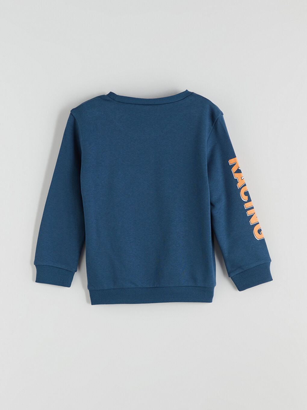 l_20252-w5ab46z1-hkc_a3.jpg LCW Kids Petrol Crew Neck Printed Sweatshirt Set for Boys