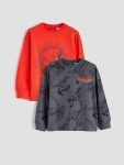 LCW Kids Red Spider-Man Print Boys T-Shirt 2-Pack