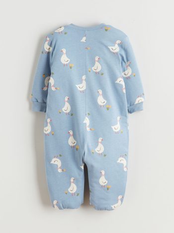 LCW Baby Blue 2.5 Tog Girls' Sleep Suit (0-12 Months with Feet, 12 Months+ Without Feet)