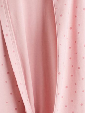 LCW Baby Pink Crew Neck Girl's Romper