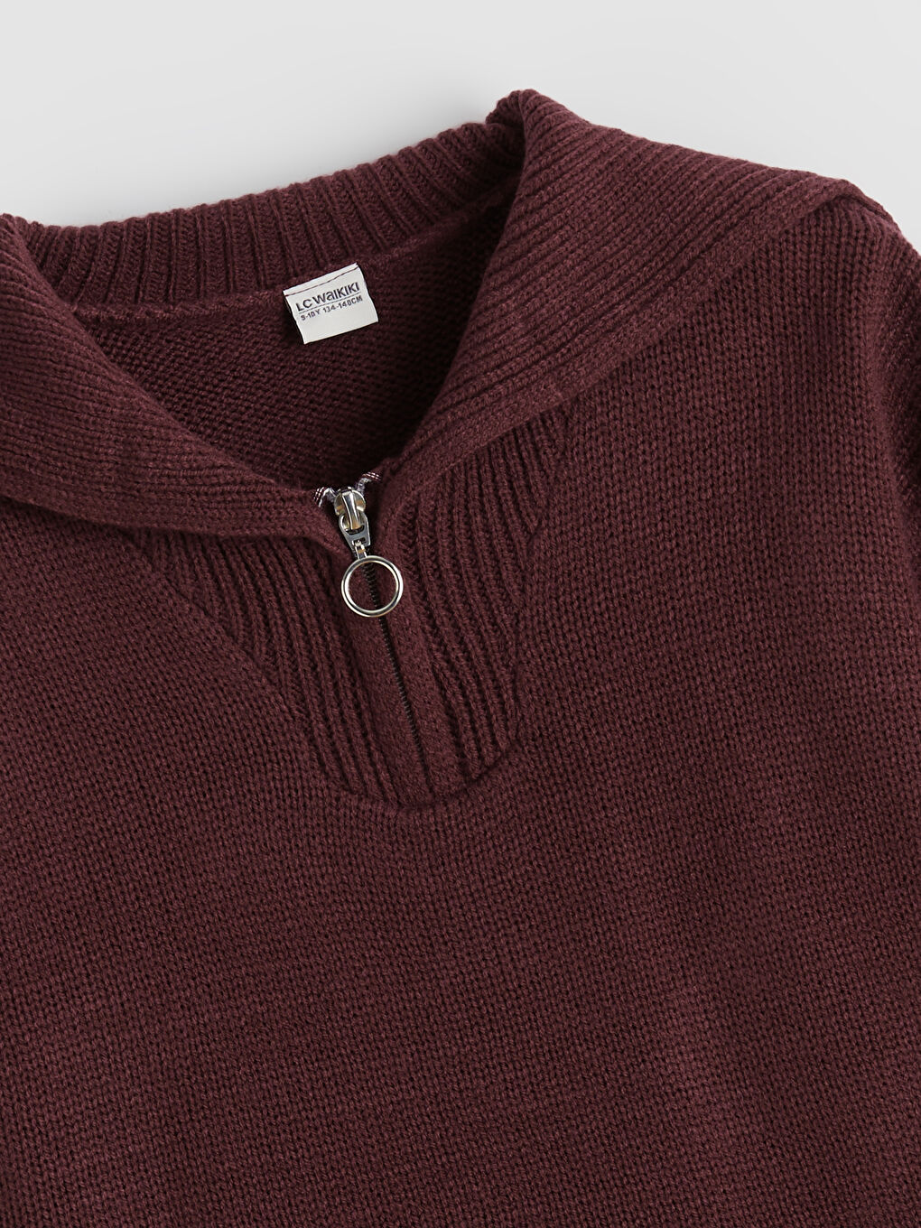 l_20252-w5ct01z4-ynm_a1.jpg LCW Kids Plum Polo Collar Girls Sweater