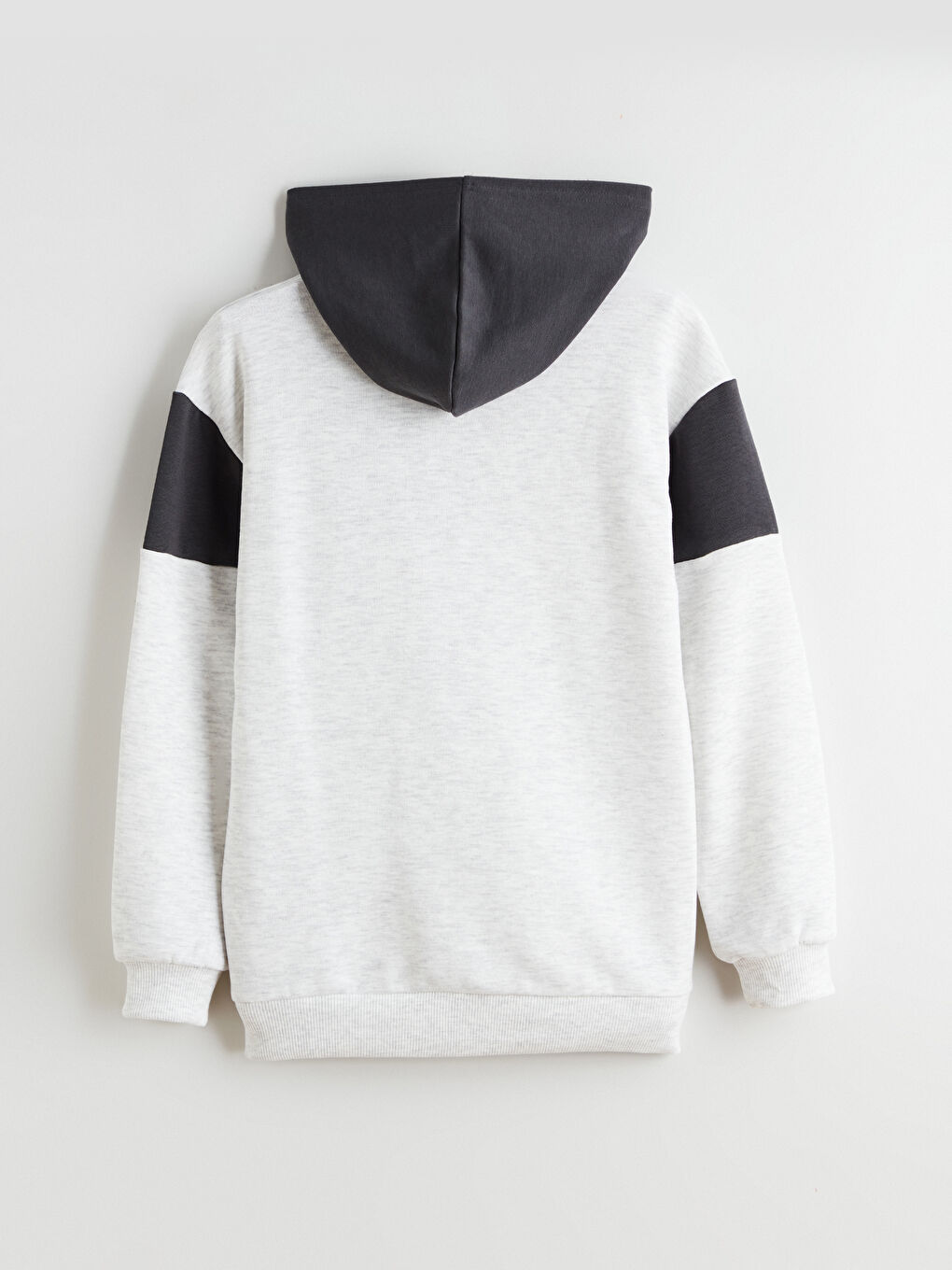 l_20252-w5db42z4-dd0_a3.jpg LCW Kids Gray Hooded Boys Sweatshirt Set