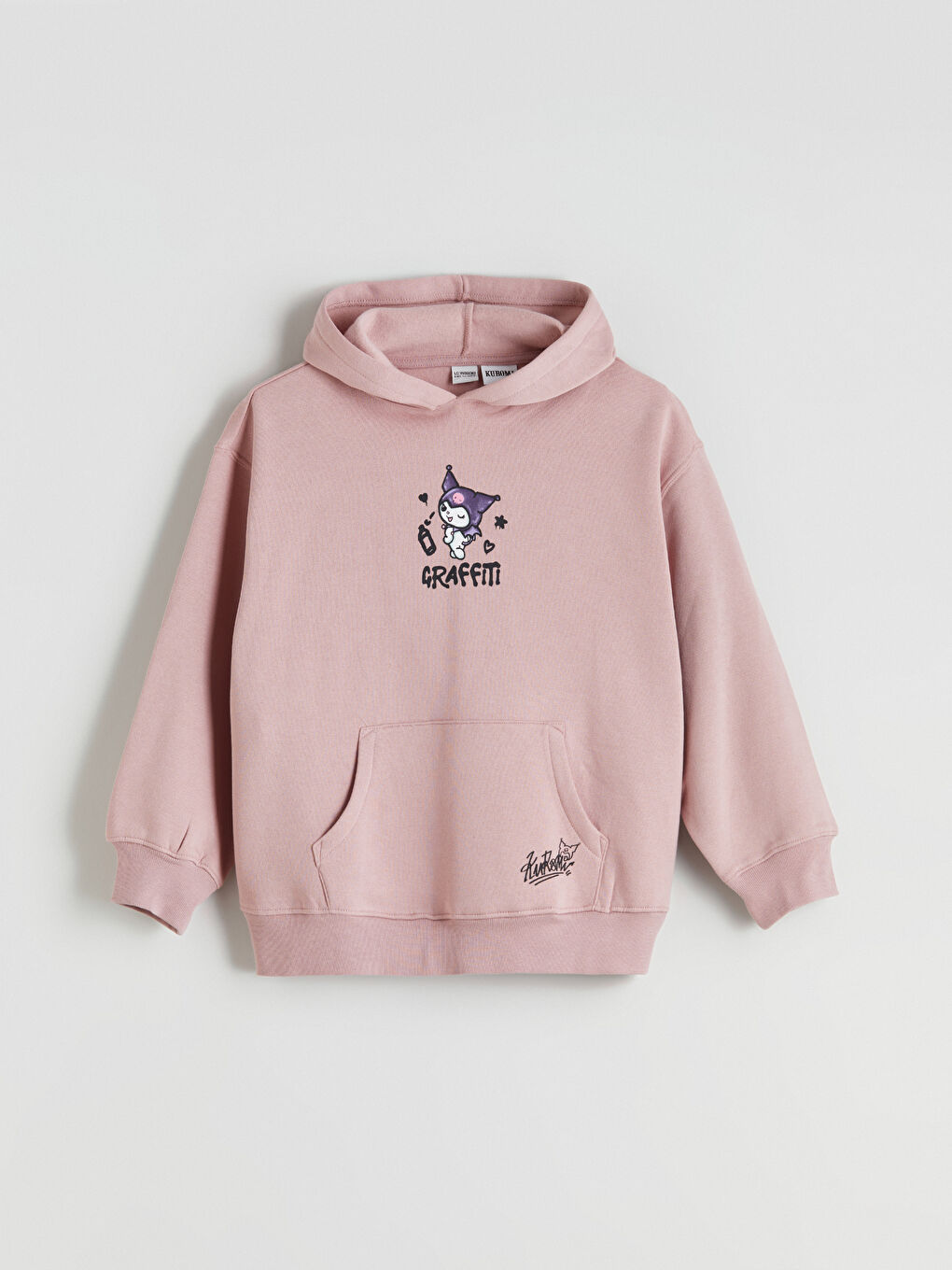 l_20252-w5dh95z4-zb5_a1.jpg LCW Kids Pink Kuromi Print Girls Hoodie