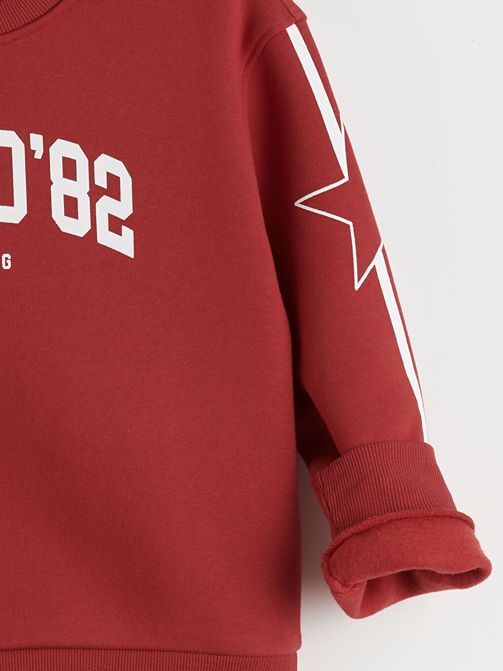 l_20252-w5dk56z4-hpm_a2.jpg LCW Kids Red Crew Neck Tokyo Printed Girl's Sweatshirt