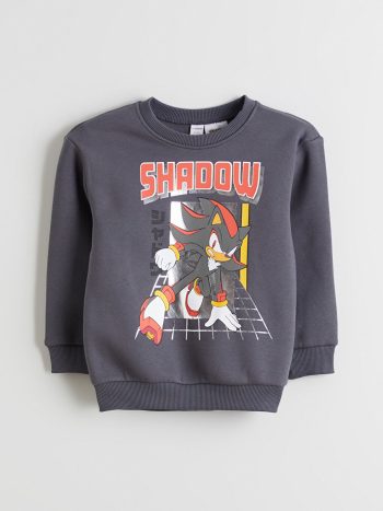 LCW Kids Gray Sonic Printed Boys Tracksuit