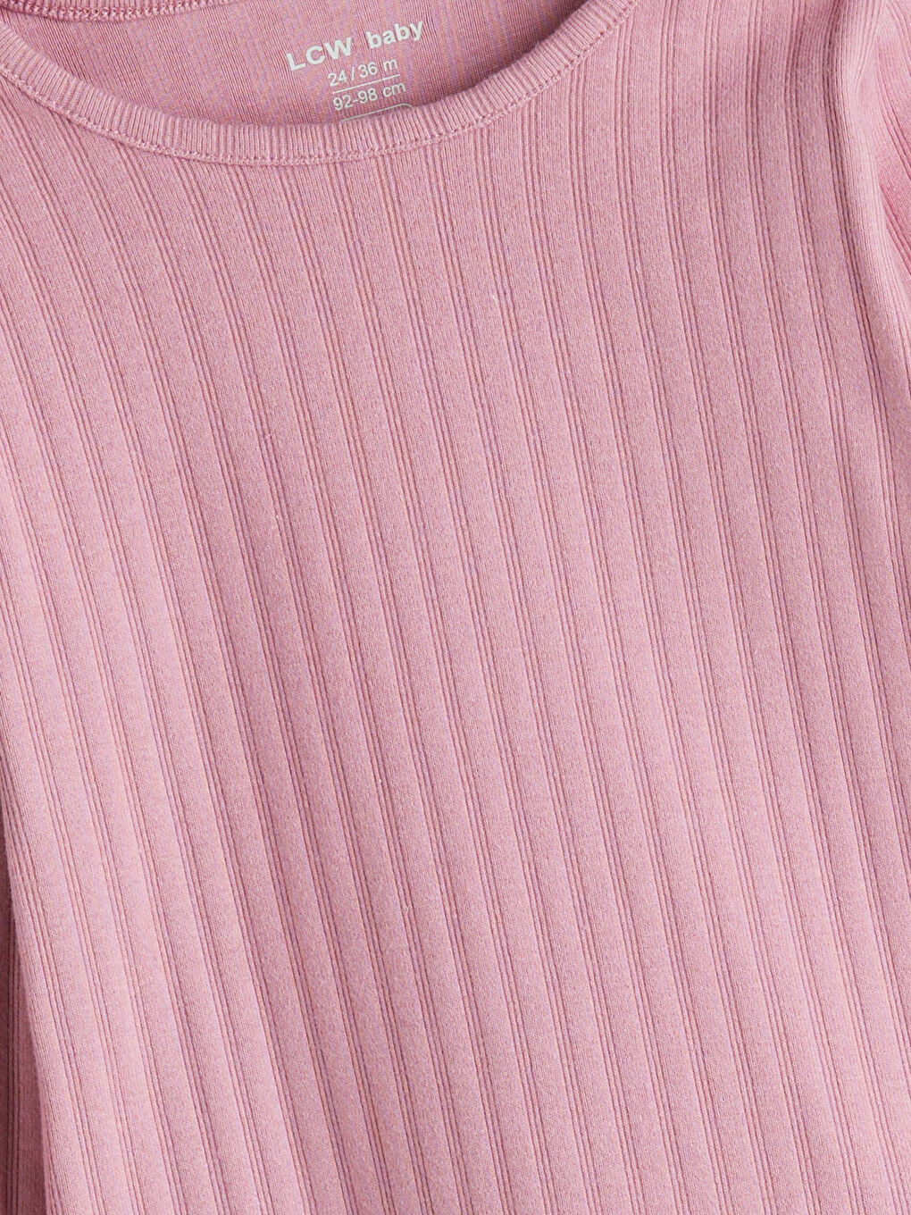 l_20252-w5ek52z1-zh7_a2.jpg LCW Baby Pink Crew Neck Girl T-Shirt Set of 3