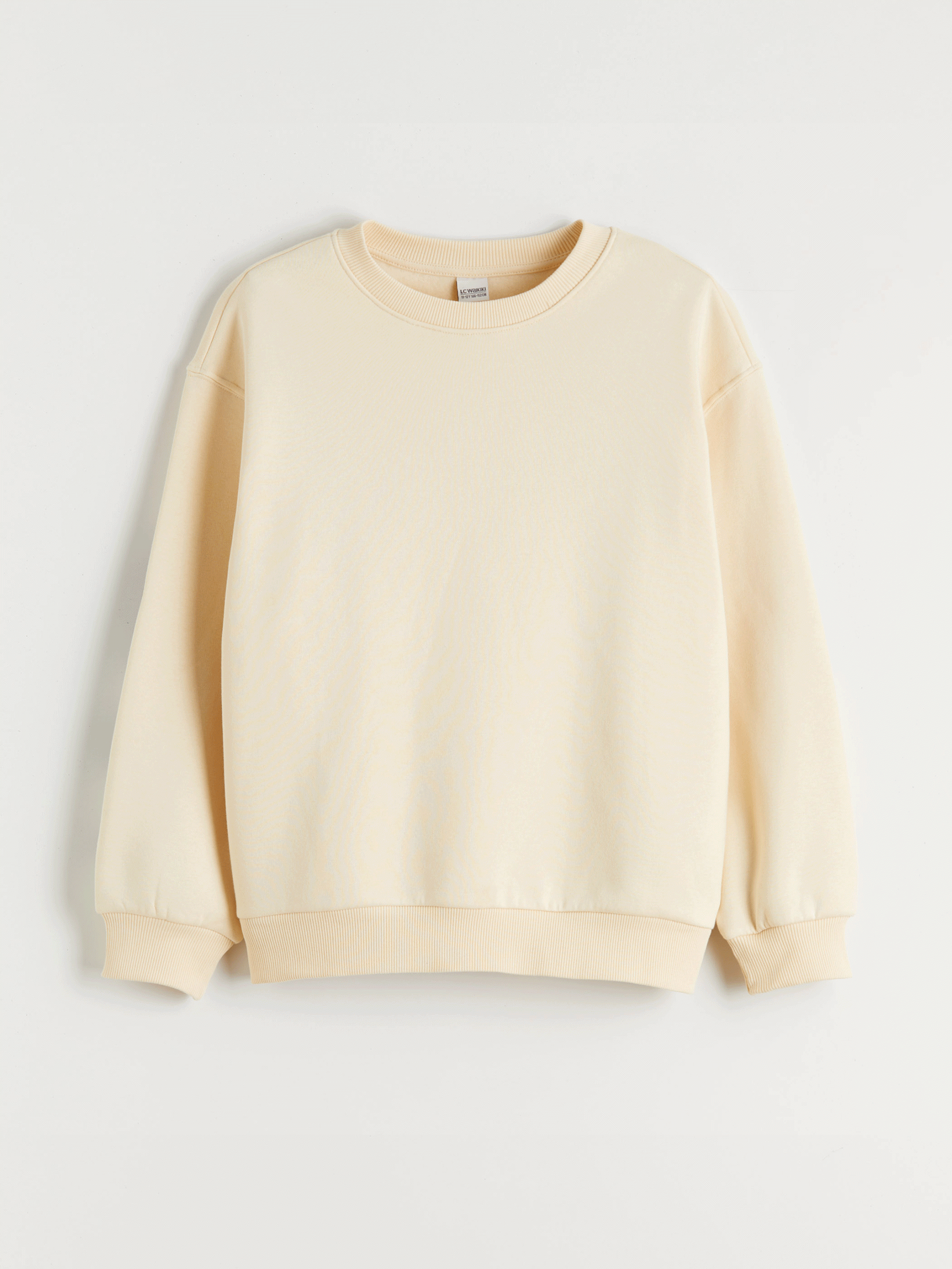 l_20252-w5er14z4-zjc_a.gif LCW Kids Yellow Crew Neck Girls Sweatshirt