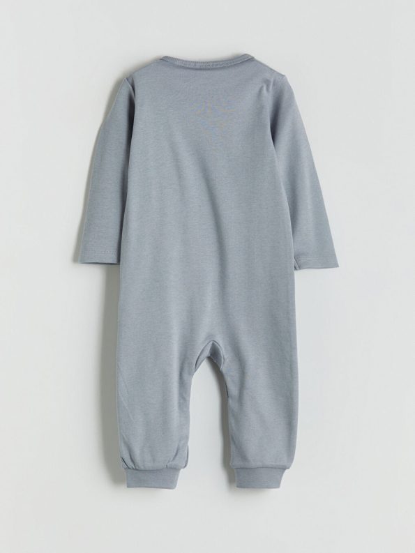 LCW Baby Gray Winnie The Pooh Licensed Boys' Romper Set
