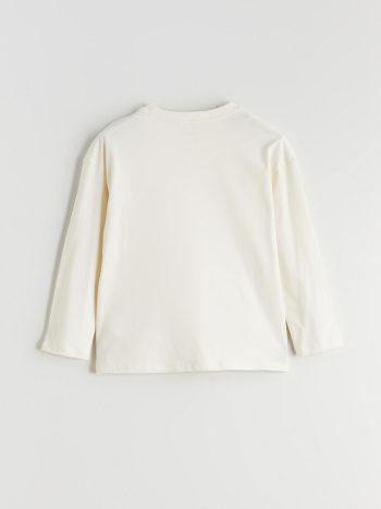 LCW Kids Beige Dinosaur Print Boys T-Shirt