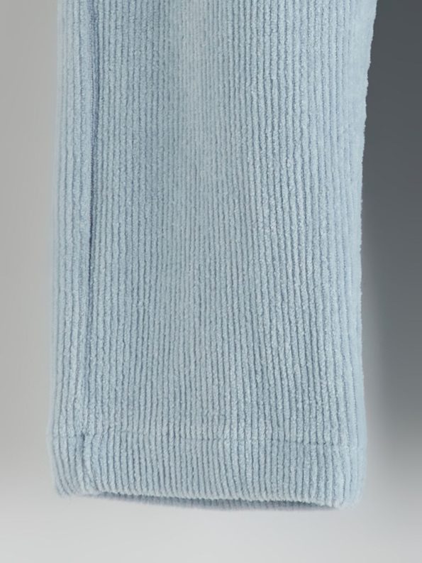 LCW Baby Cream Striped Boys Sweatshirt and Velvet Pants