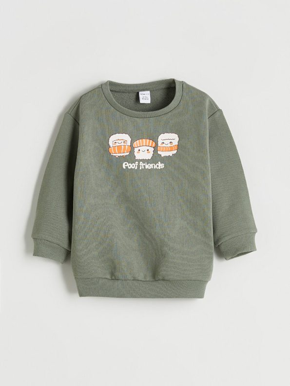 LCW ECO Green Boys' Crew Neck Sweatshirt