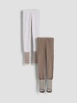 LCW Baby Brown Elastic Waistboys Pajama Bottoms 2-Pack
