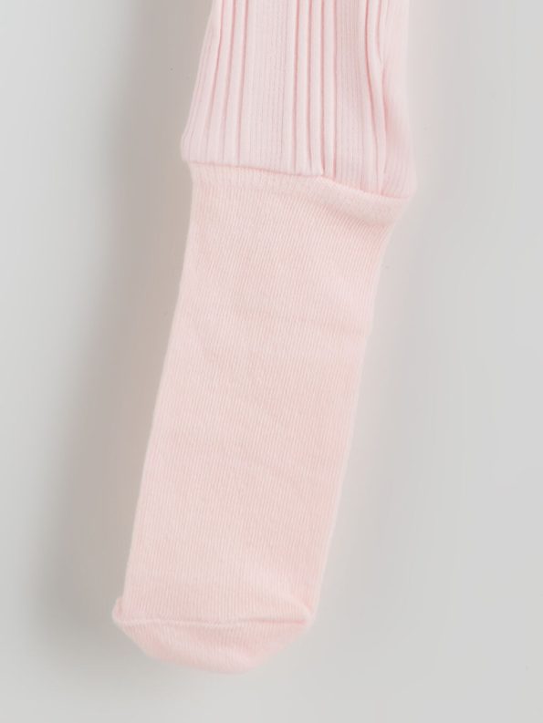 LCW Baby Pink Girl's Tights with Socks 2-Pack