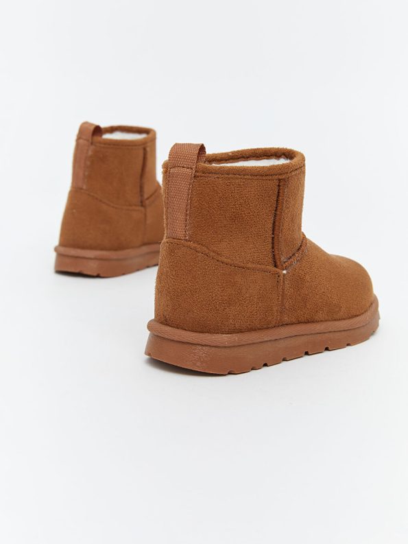 LCW STEPS Beige Suede Look Baby Girl Boots