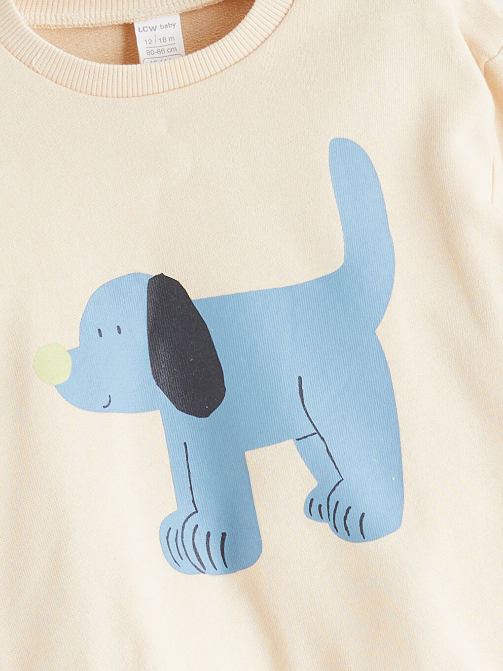 l_20252-w5is39z1-s6r_a2.jpg LCW Baby Beige Crew Neck Sweatshirt and Pants Set