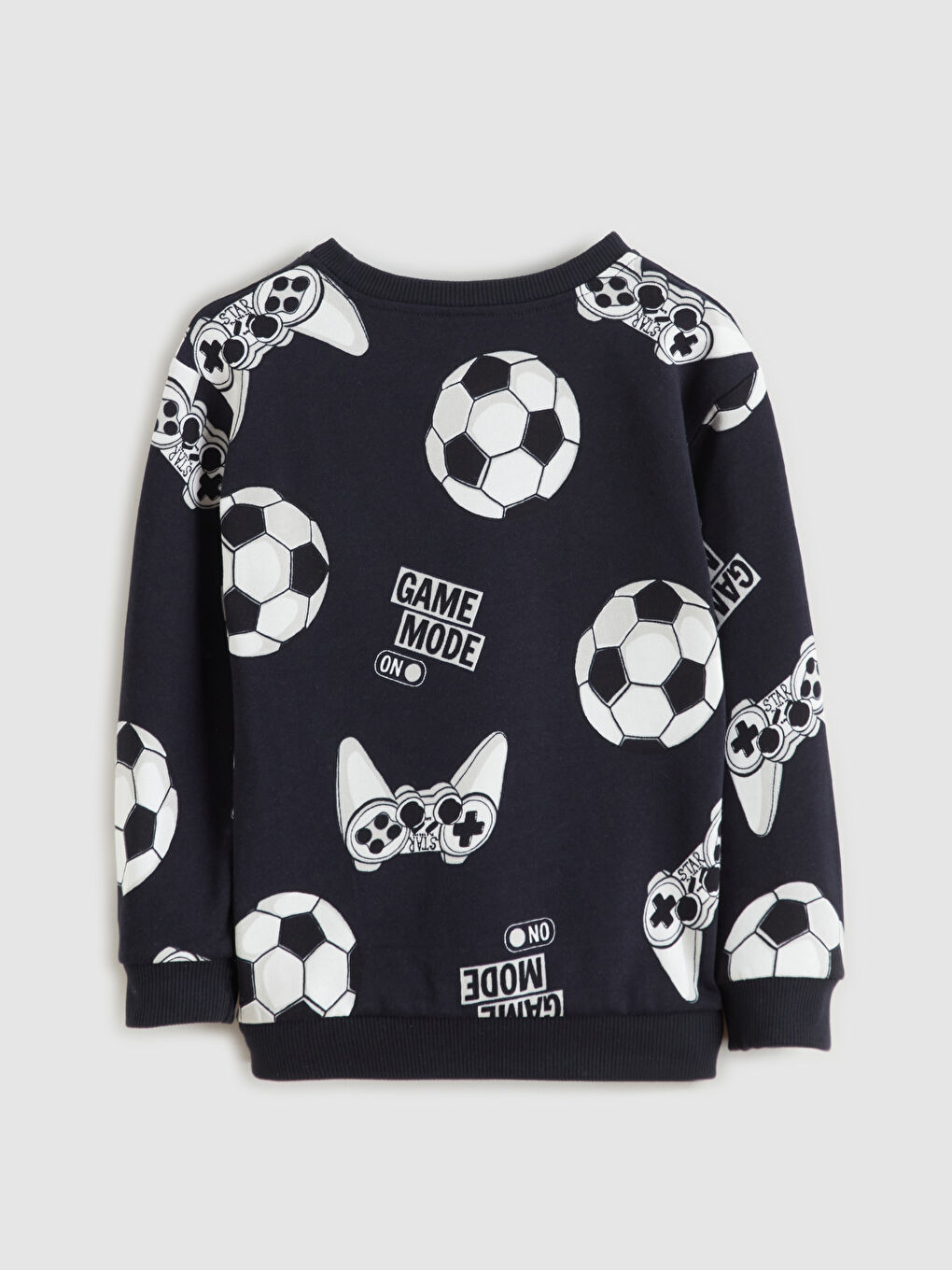 l_20252-w5j507z1-fdu_a4.jpg LCW Kids Cream Crew Neck Boys Sweatshirt Set