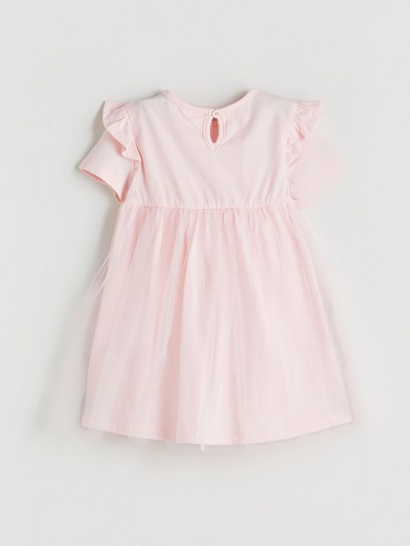 LCW Baby Pink Bicycle Collar Tutu Dress