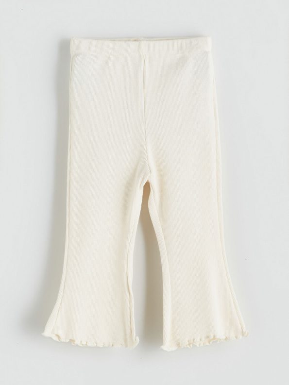 LCW Baby Pink Elastic Waist Girls Leggings 2-Pack