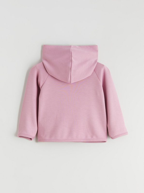 LCW Baby Lilac Hooded Girls Tracksuit Set