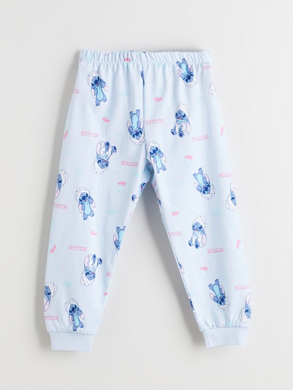 LCW Kids Pink Stitch Licensed Girls Pajama Set