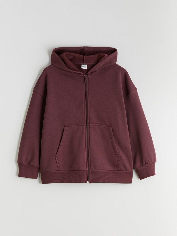 LCW Kids Plum Hooded Girls' Tracksuit Set