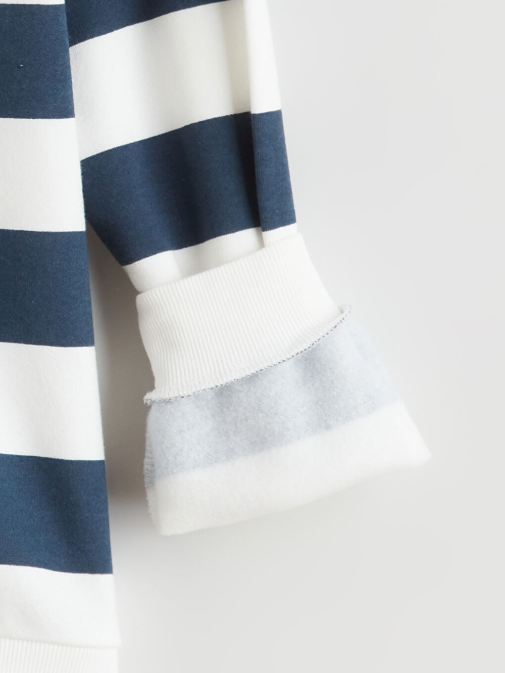 l_20252-w5m598z4-lsf_a1.jpg LCW Kids Navy Striped Crew Neck Sweatshirt