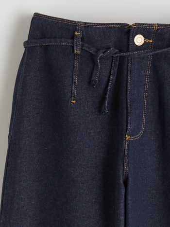 LCW Kids Navy Wideleg Pants for Girls